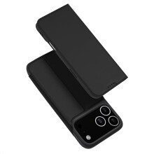 Etui DUX DUCIS na iPhone'a 17 Pro Max ze stojakiem - czarne