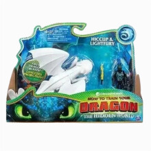 (light fury) How to Train Your Dragon 3HICCUP TOOTHLESS Action Figure Set Birthday Gift NEW