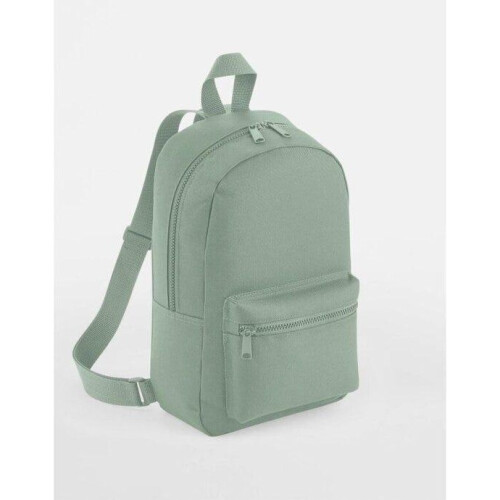 BagBase (One Size, Dusty Green) Bagbase Mini Essential Backpack/Rucksack Bag 1