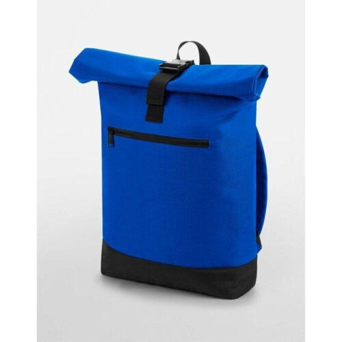 BagBase (One Size, Bright Royal) Bagbase Roll-Top Backpack / Rucksack / Bag (12 Litres) 1