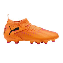 (4 UK, Orange/Black) Puma Childrens/Kids Future 8 Match Artificial Ground Football Boots
