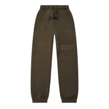 (6-7 Years, Off Black) Fear Of God Essentials Childrens/Kids Fleece Relaxed Fit Jogging Bottoms