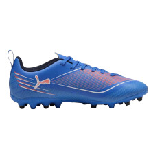 (5 UK, Blue/White/Red) Puma Childrens/Kids Ultra 6 Play Firm Ground Football Boots