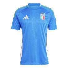 (XS, Blue) Adidas Mens 2024 Italy Football Shirt