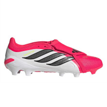 (10.5 UK, Red/White) Adidas Unisex Adult Predator 3 Firm Ground Football Boots