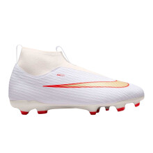 (5.5 UK, White/Red) Nike Childrens/Kids Superfly 11 Academy Gradient Firm Ground Football Boots