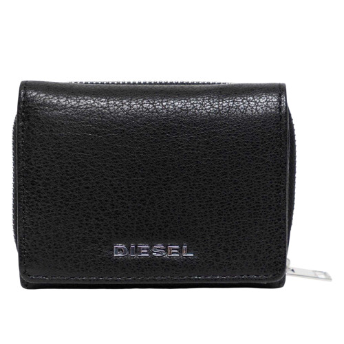 Diesel Diesel Mens Spejap Leather Trifold Wallet
