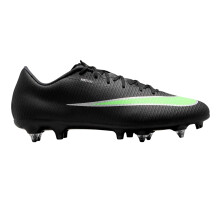 (11 UK, Black/Green) Nike Mens Mercurial Soft Ground Football Boots