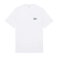 (S, White) Lacoste Mens Croc Pyjama Top
