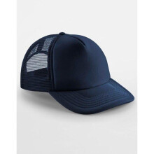 (One Size, French Navy) Beechfield Unisex Adult Vintage Snapback Trucker Cap