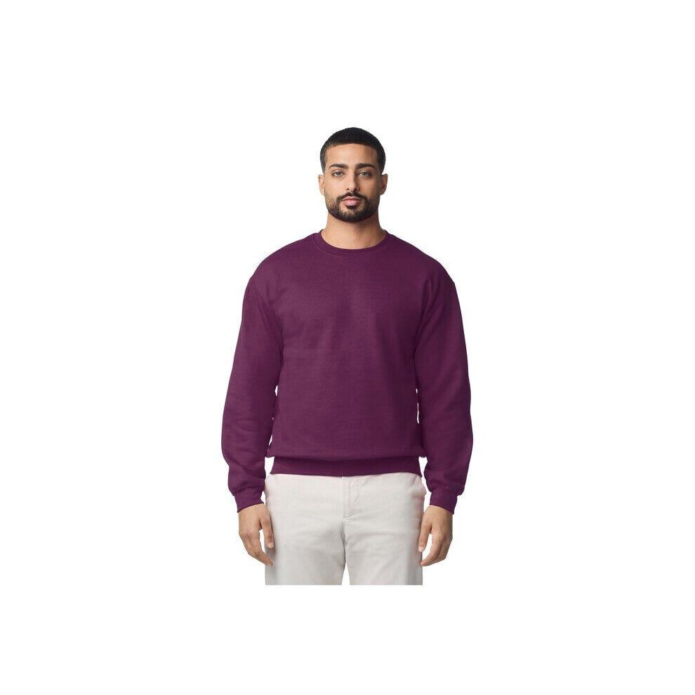 Gildan (S, Fan Deep Royal) Heavy Blend Unisex Adult Crewneck Sweatshirt
