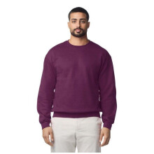 (3XL, Fan Charcoal Heather) Gildan Heavy Blend Unisex Adult Crewneck Sweatshirt