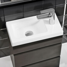 Limoge 7112 Ceramic 41cm Thick-Edge Slabtop Basin