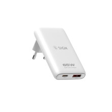 Caricabatterie SiGN GaN Ultra Slim Pieghevole 65W - Bianco