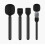 Microfono a asta portatile professionale per interviste e registrazioni per microfoni lavalier wireless 1