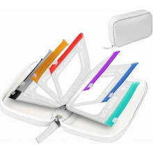 Waterdichte pillenorganizer-set met 14 vakjes – Reisorganizer voor medicijnen en supplementen (geschikt voor 7-14 dagen) – Herbruikbaar
