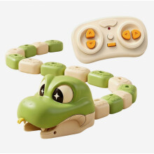 Coche de juguete serpiente con control remoto y unión magnética, juego interactivo para niños, regalo de cumpleaños y Navidad
