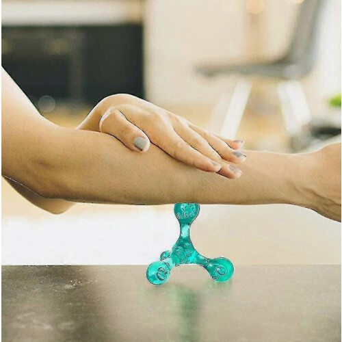 Mini massaggiatore a 4 testine per trigger point, strumento per massaggio del corpo, compatto e pratico 2