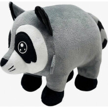 Peluche de mapache de 25 cm, juguete de peluche suave y tierno, muñeco de felpa para niños y adultos