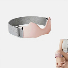 Fascia di supporto per tendine rotuleo in silicone con cuscino d’aria, fascia per ginocchio a forma di V, trama antiscivolo a 45 gradi, dissipazione