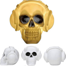 Halloween LED Nachtlicht für Kinder, süße Kürbislampe mit Geist- und Totenkopf-Motiv, sanftes warmes Licht für Schlafzimmer und Dekoration