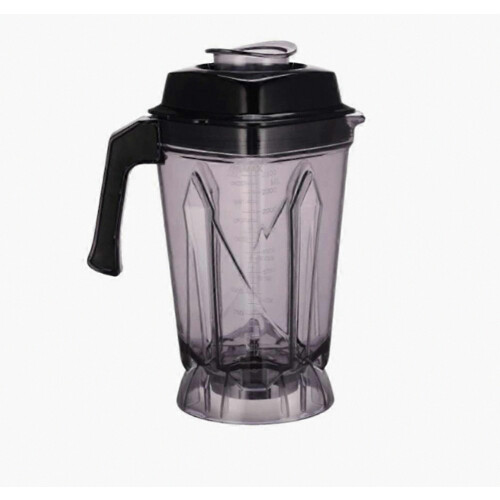 Universal 2.5L Blender Container with Blade and Lid, Replacement Cup Parts for Food Processor, Durable Mixing Jug