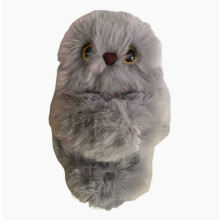 Bambola robot intelligente in peluche interattiva, ciondolo da borsa antisperdimento, morbida e soffice per bambini e collezione