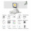 AI Desktop Smart Voice Assistant Chatbot with Base, Interactive Talking Device for Office and Home 3