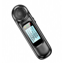 Alcootest sans contact haute précision avec écran LCD numérique, rechargeable, analyseur d’alcool expiré portable avec affichage clair