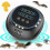 Ultrasonic Mouse and Rat Repeller, 360-Degree Coverage, Silent and Low-High Frequency Modes, 300m Range, 22-65kHz, Sticky Insect Panel 1