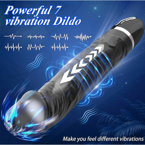 Portable Vibrating Massager, Clitoral Sucker, Muscle Relaxation, Heating Modes 1