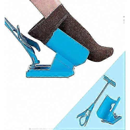 Sock Aid for Elderly and Pregnant Users, Easy On and Off Sock Helper Without Bending, Comfortable Dressing Aid Tool 2