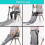 Strong Grip Pants Pulling Helper, Foldable Dressing Aid, Adjustable Assist Tool for Elderly Seniors to Wear Pants Easily 5