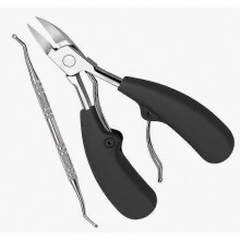 Cucchiaio per unghie dei piedi professionale, tagliaunghie curvo per unghie incarnite, per uomini e anziani, tagliaunghie per pedicure con lama prec
