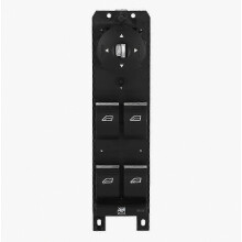 Interruttore alzavetro AM5T-14A132-AA compatibile con Focus 2012-2015, ricambio per controllo finestrini auto, nero, installazione precisa