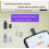 Smartphone IR Mini Adapter, Type C and Micro USB Interface, Smart App Control, Wireless Infrared Phone Universal Remote Control 2