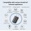 Smartphone IR Mini Adapter, Type C and Micro USB Interface, Smart App Control, Wireless Infrared Phone Universal Remote Control 4