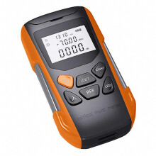 Mini Handheld Fiber Optic Power Meter and Cable Tester, -70 to +6 dBm, SC FC ST Universal Interface Connector