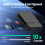 Lettore di schede USB 3.0 8 in 1 per SD, microSD, TF, CF e MS, adattatore multi-scheda per laptop e PC, compatto e veloce 4