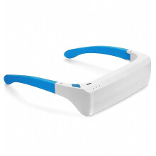 Glazen voor roodlichttherapie voor oogcomfort en visueel welzijn, draagbaar 2-in-1 ontwerp met rood en blauw licht, voor dagelijks gebruik