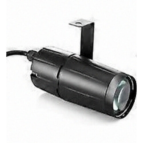 3W White LED Spotlight Floodlight Beam Pinspot Light for DJ Disco Effect Lighting Stage Lamp, EU Plug
