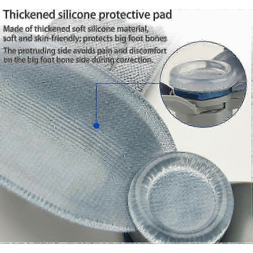 Bunion Corrector for Women and Men, Adjustable Knob Design with Silicone Pad, Comfortable Foot Support 2