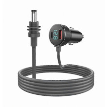 Stroomkabel voor Starlink Mini met 12V-24V autoladeradapter voor sigarettenaansteker, betrouwbaar en compact voor gebruik onderweg