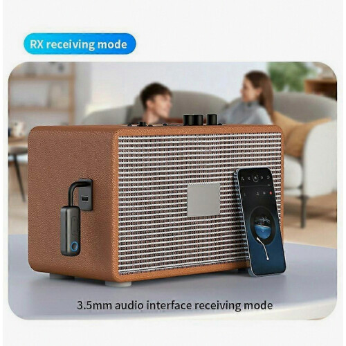 M33 Car AUX TV Wireless Audio Adapter 2 In 1 Bluetooth 5.4 Receiver Transmitter 2