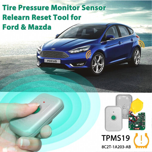 TPMS Sensor Relearn Reset Tool for Ford and Mazda Tire Pressure Monitoring System Programming and Activation Tool 1