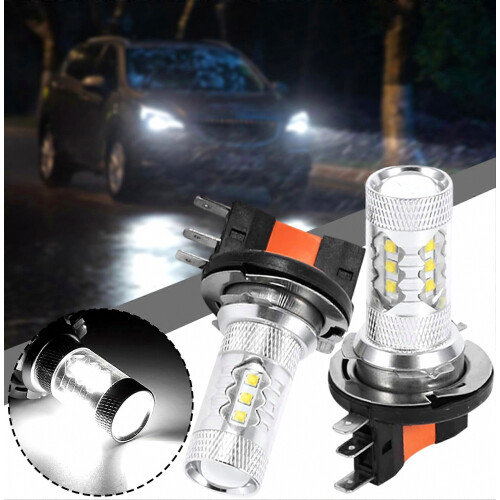 H15 LED High Beam Headlight Bulb, 80W Car Light for Night Driving, Easy Installation, Error Free, Bright White Light 1