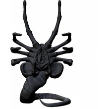 Soporte para móvil con figura alienígena impresa en 3D de 18 cm, decorativa y funcional, regalo original para aficionados a la ciencia ficción