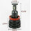 2 stuks 80W H8 led halo ring markerlampen voor E92 E93 E61 E82 E90 E91 E63, helder wit, duurzame vervanging 5