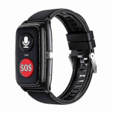 4G sos-smart armband voor senioren met gps en hartslagmeting, ingebouwde locatievolging en noodfunctie