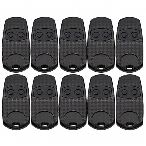 10 Pack 433 MHz Garage Door Remote Control Cloner Opener with Durable Shell and Easy Pairing